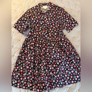 Kate Spade Black and Pink Floral Dress